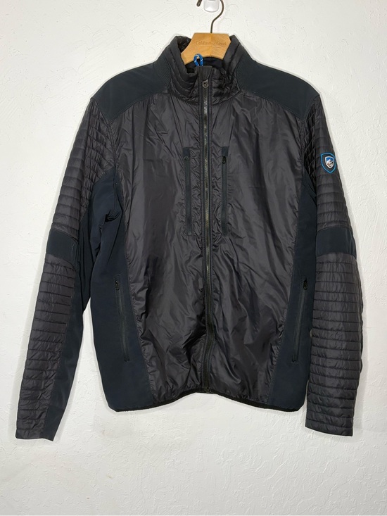 Kuhl Other - Kuhl Spyfire Jacket Mens M Navy Midnight Blue Down Puffer Full Zip 1064 Gorpcore